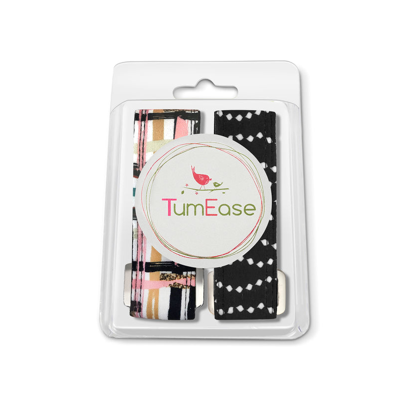 The TumEase Painted and Dot Acupressure Bracelets