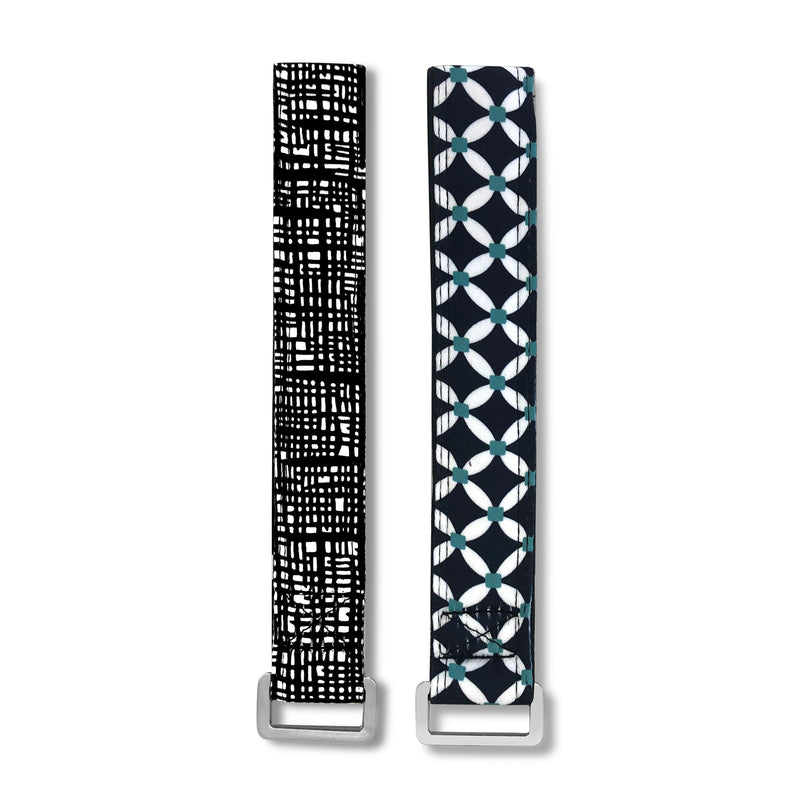 The TumEase Checkered and Diamond Acupressure Bracelets